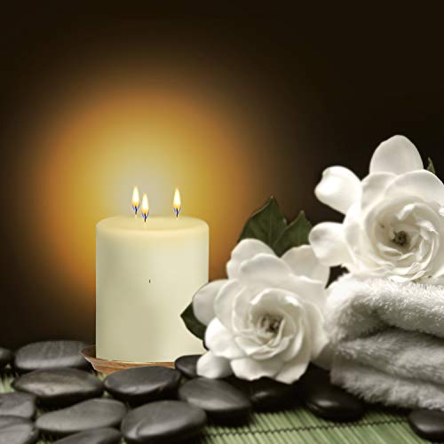 Bolsius - Pillar Candle – XXL - Ivory - 3-wick - 15 x 15cm - Image 7