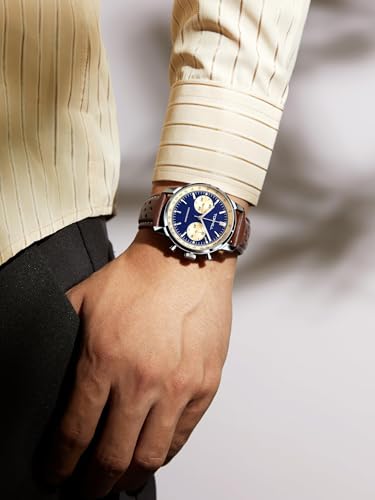 Image of TOPHILL Men Watches Automatic Mechanical Watches - Dive, GMT, Chronograph & Dress Styles | 316L Stainless Steel, Sapphire Crystal, Ceramic Bezel | 5ATM-300M Waterproof with Super Luminous | Classic Business & Sport Casual