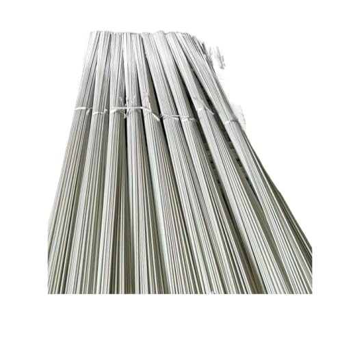 White Glass Fiber Rod 3000mm Length 5mm Diameter Insulation Solid Fiberglass Bar for Industrial Use