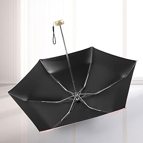 Image of House of Quirk Mini Pocket Compact Sun&Rain Umbrella Lightweight Portable Small Folding Umbrella Travel