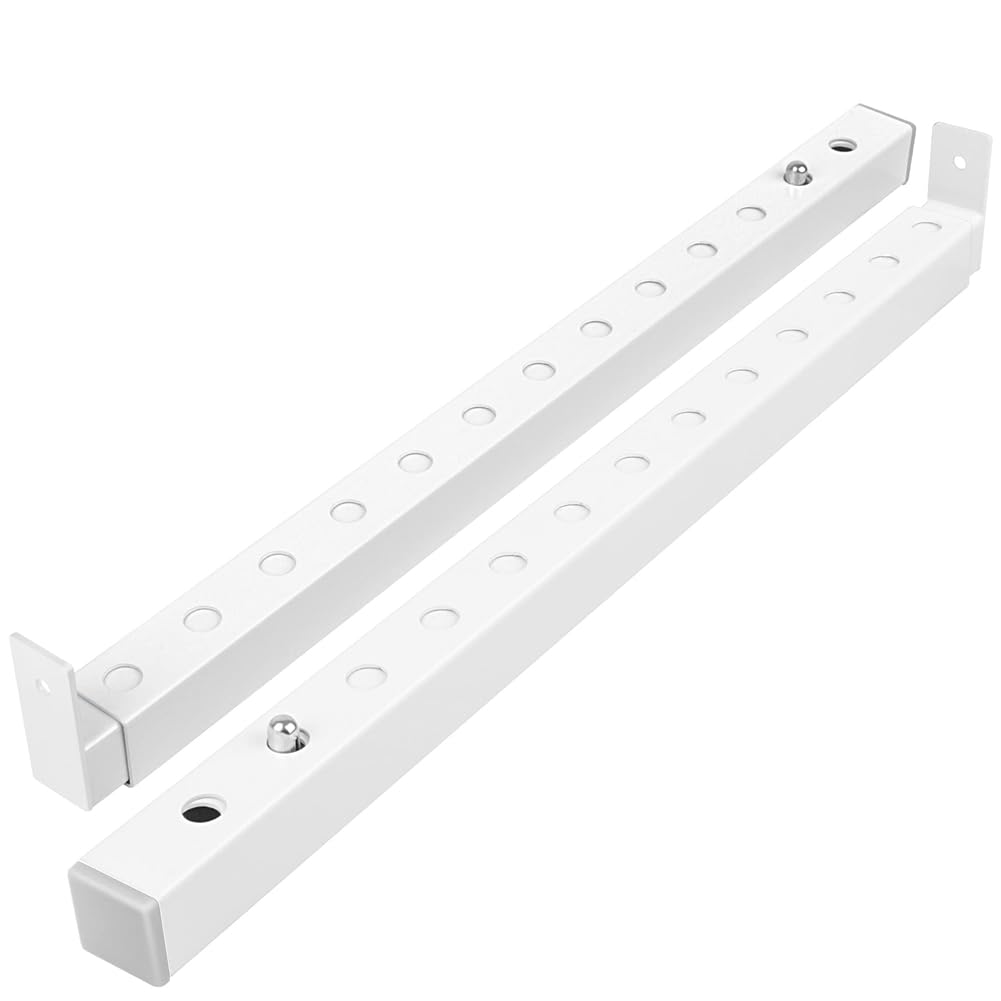 Barras de Seguridad para Ventanas Ajustables (Acero), Barras de Seguridad para Ventanas en el Interior para Evitar Robos, Topes para Ventanas de 16,3 Pulgadas
