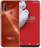OUKITEL C17 Pro 6.35“ Screen 64GB 4G Unlocked Cell Phone, 4GB RAM Android 9.0 Triple Camera Unlocked Smartphone, Version(T-Mobile, AT&T, Cricket, MetroPCS) 3900mAh Face ID Unlocked Phone Orange