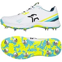 Kookaburra KC 3.0 Spike Cricket Shoe - Aqua/Yellow