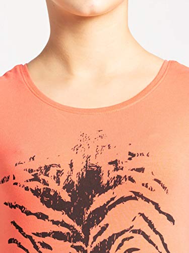 Image of Jockey 1361 Women's Super Combed Cotton Elastane Stretch Regular Fit Graphic Printed Round Neck Half Sleeve T-Shirt (Prints May Vary)