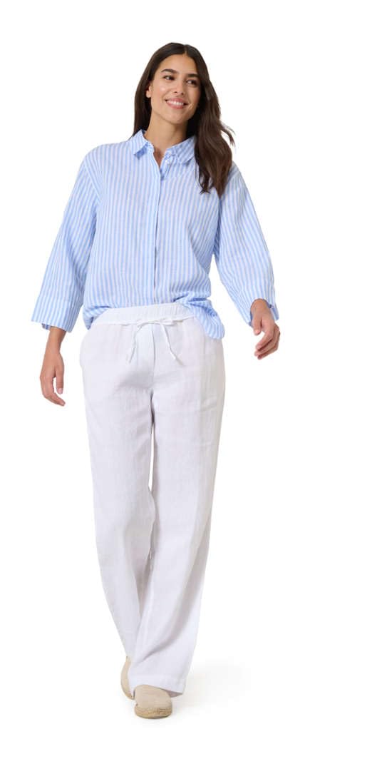 Brax Damen Freizeithose Style Farina Leinenhose mit Legerer Silhouette