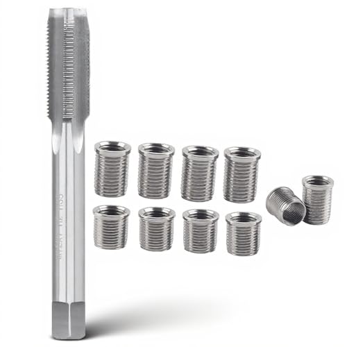 Kit réparation de filetage de bougie automatique avec boulon M10 et robinet taraud M12