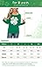 Women's Long Sleeve St. Patrick's Day Shirt Green Irish Sweatshirt Clover Shamrock L