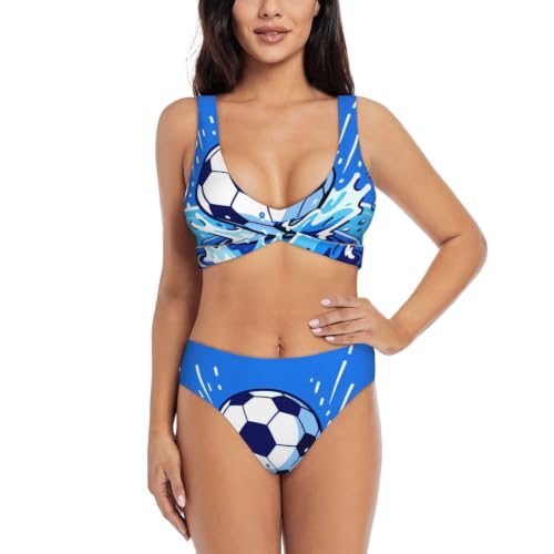 Maillot de bain deux pièces triangle réglable finis les complexes à la plage