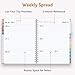 Forvencer 2026 Planner, Weekly and Monthly Calendar Planner for Women, Jan 2026 - Dec 2026, 8.5
