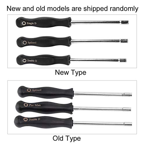 Carburetor Adjusting Tool 3 Pcs Carburetor Adjusting Screwdrivers Carb Tuning Service Tools Set Splined Double D Type #TOP7