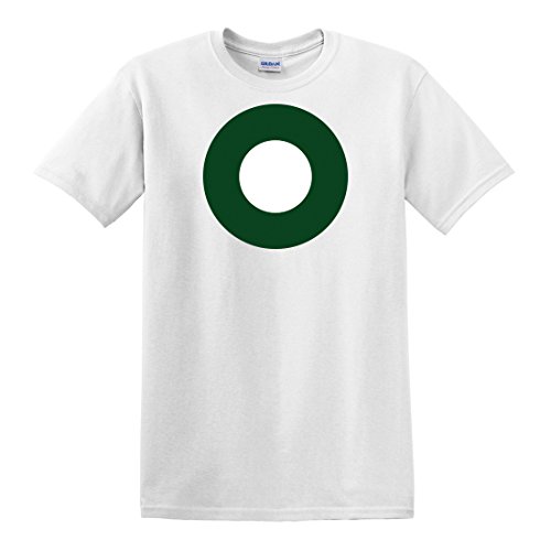fagraphix Men's Pakistan Air Force Roundel T-Shirt XX-Large White