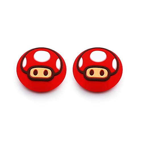 Image of 2PCS Joystick Cap Silicone Rubber Thumb Stick Grip Caps for PS5 PS4 PS3 Xbox 360 Xbox One Xbox One X Elite Controller (Color 12)