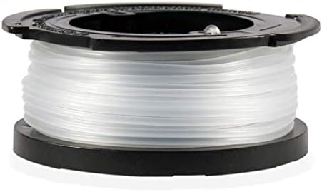 LIYYOO Line String Trimmer Spool 30ft 0.065" for Black and Decker String Trimmer AF-100 Autofeed Spool，10-Pack (8 Spool, 2 Trimmer Cap)