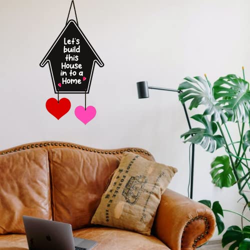 Image of Expleasia, Exuberant & Luxury Decor Decorative Wall Hanging Wooden Decoration Item for Home Office Living Room Bedroom Decoration Items Home Decor Gift Items (House to Home)