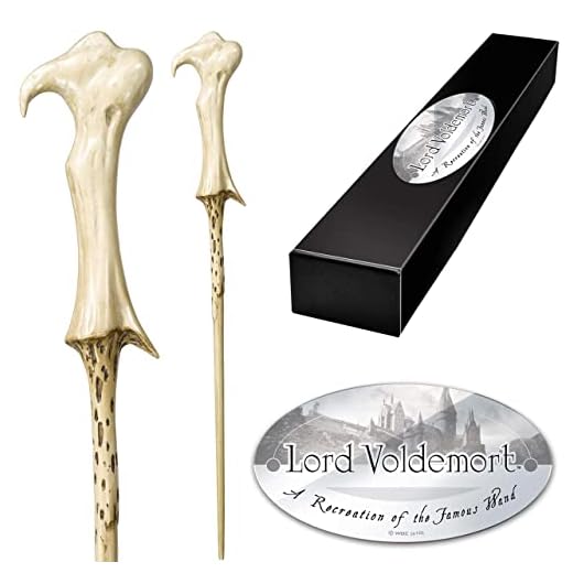 The Noble Collection Lord Voldemort Varita de personaje
