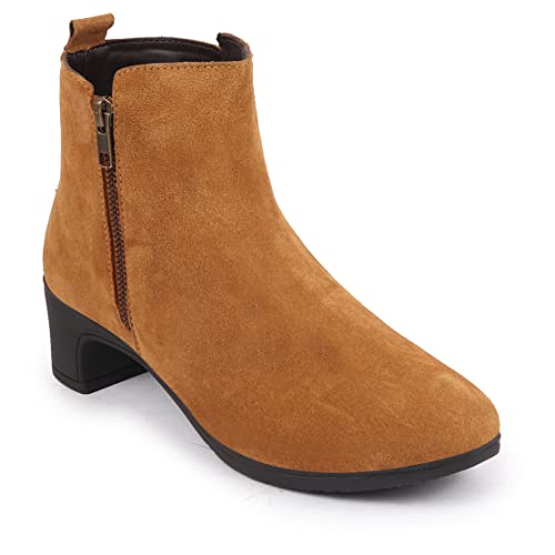 Image of FAUSTO Women Flared Heel Boots