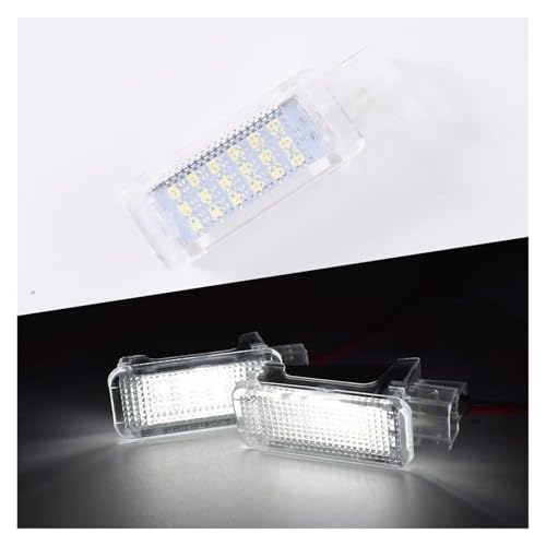 Luces matrícula LED Golf MK6 Scirocco iluminación blanca y brillante de maletero 3