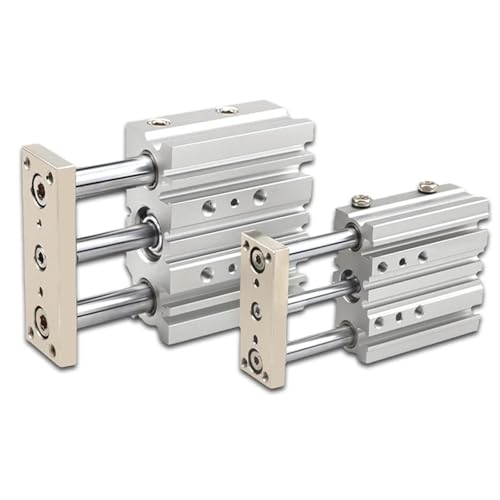 Vérin pneumatique à guidage MGPM 32mm course 20mm pour guidage de précision - 7