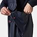 Helly Hansen Gale Rain Bib Pants - Waterproof Overalls for Men - Adjustable Fishing Coveralls - Work Rain Gear - 590 Navy - X-Large