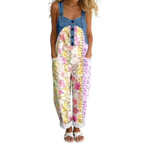 Combinaison pantalon large imprimée légère pour éviter la chaleur