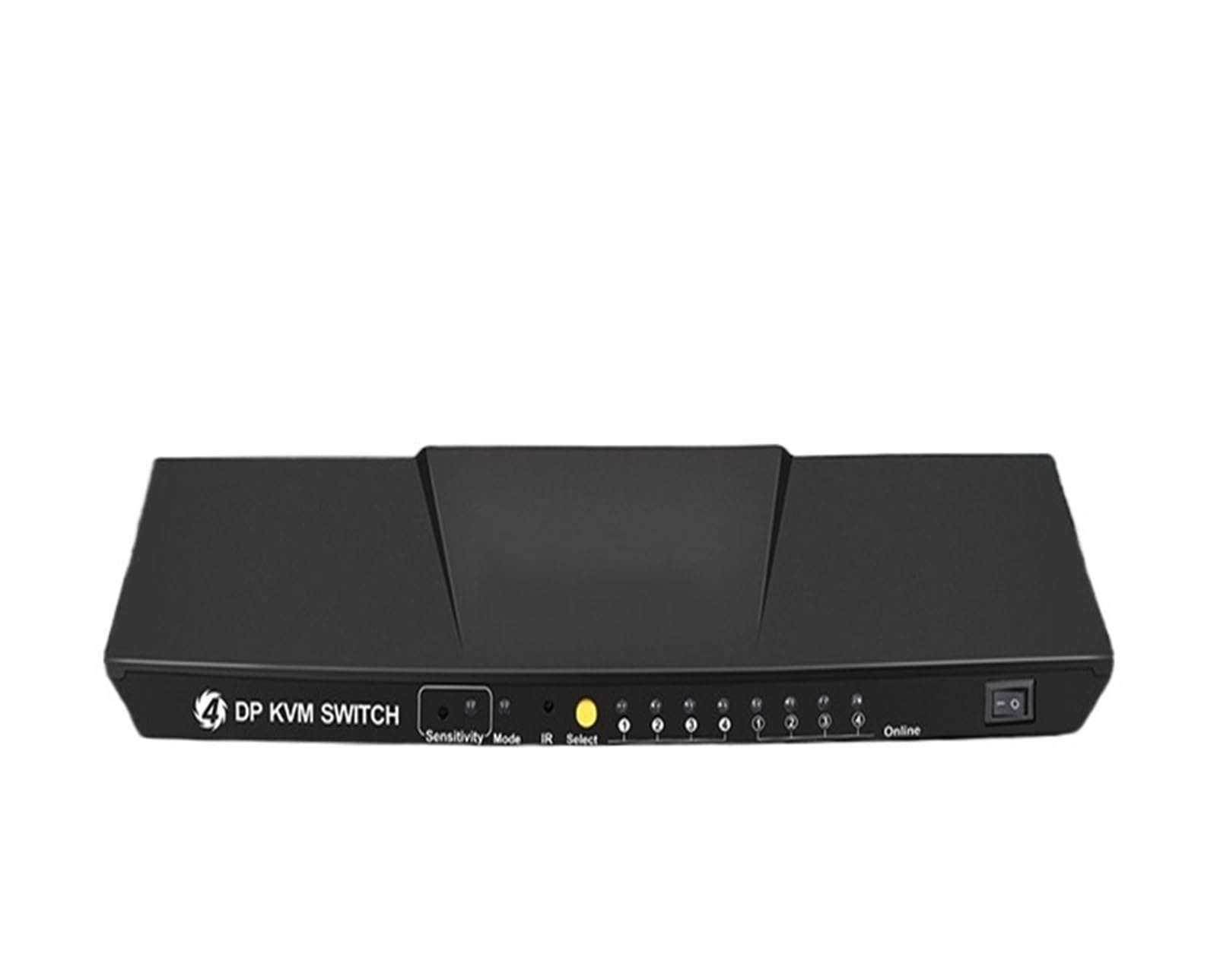 4-portowy przełącznik KVM Dp 4 wejścia 1 wyjście Displayport USB2.0 HUB KVM Switcher 4x1 komputer host współdzielenie monitora mysz klawiatura drukarka(DP KVM 4X1)