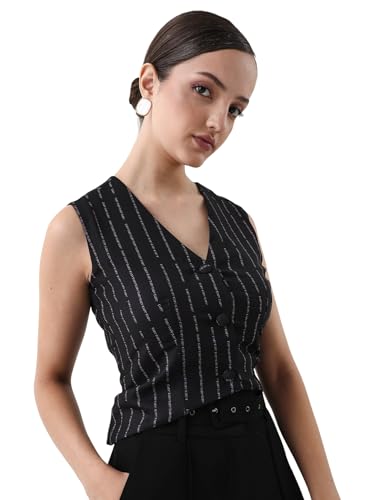 Image of RAREISM Fitted Striped TOP
