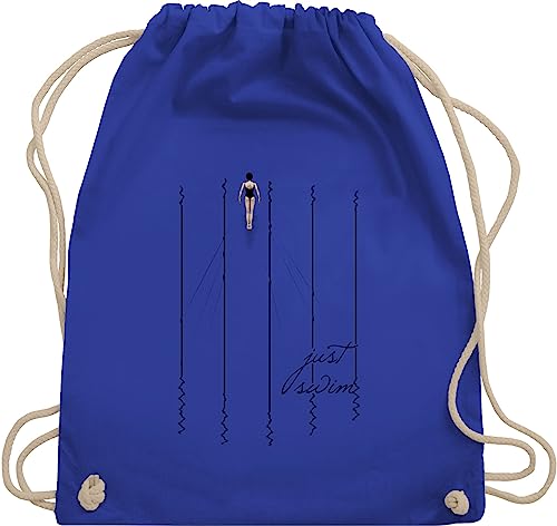 Turnbeutel Rucksack - Wassersport - Just swim - Unisize - Royalblau - schwimmer geschenk schwimmen schwimmmotiv schwimm beutel schwimmsport sprüche schwimmerinnen juterucksäcke schwimmerin spruch Turnbeutel Rucksack - Wassersport - Just swim - Unisize - Royalblau - schwimmer geschenk schwimmen schwimmmotiv schwimm beutel schwimmsport sprüche schwimmerinnen juterucksäcke schwimmerin spruch