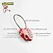 munkees Heart Shaped TSA Lock Padlock for Travel Suitcase Backpack Red
