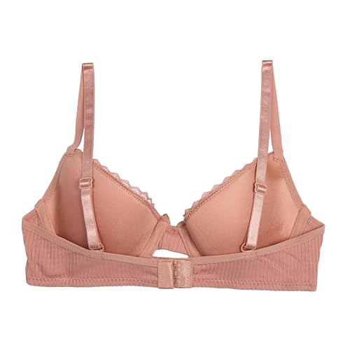 TAHARI Girls' 3-Pack Structured Wire Bras3