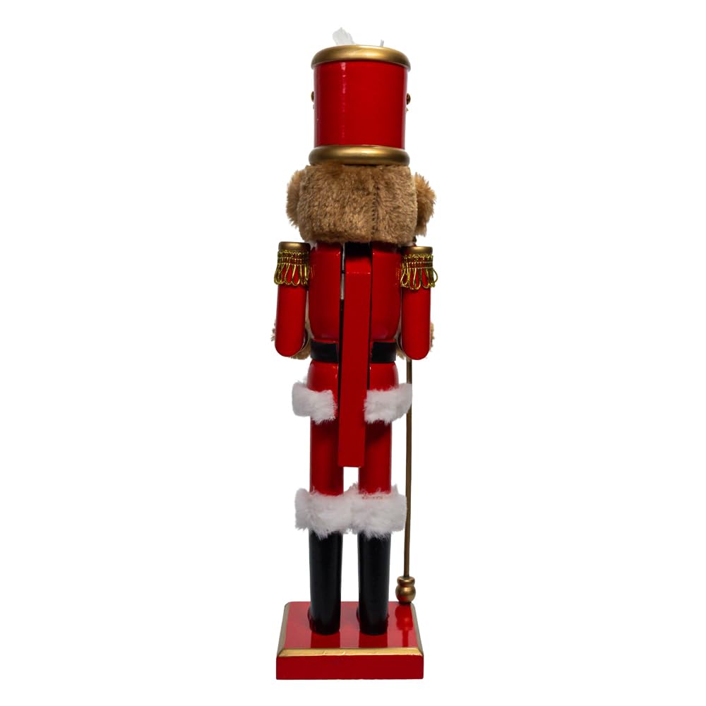 Kurt Adler Teddybär Soldat Nussknacker