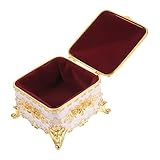Photo Gallery stobaza portagioie vintage fiori cofanetto per gioielli multifunzionale scatola decorativa per accessori e cosmetici design e compatto Photo Gallery stobaza portagioie vintage fiori cofanetto per gioielli multifunzionale scatola decorativa per accessori e cosmetici design e compatto