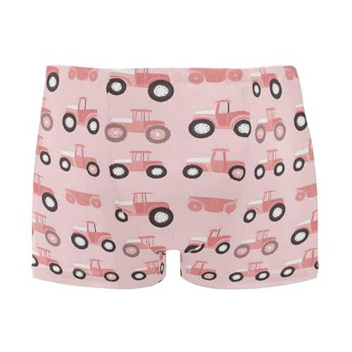 Pink Car Mens Swim Trunk Swimwear Bathing Suit Swim Brief Square Leg Board Short S B0403657