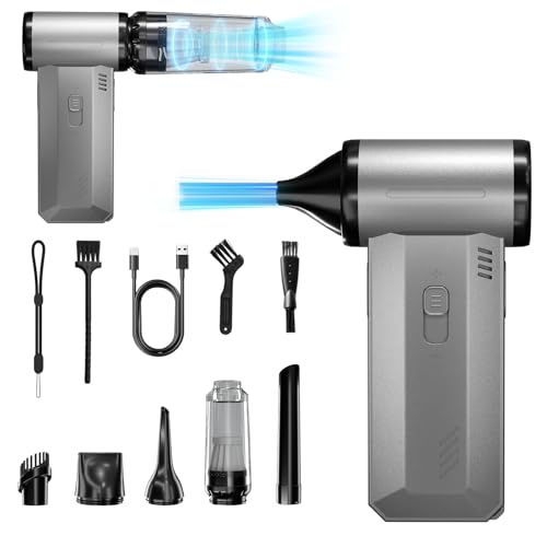 Buyounger Soffiatore Elettrico, Soffiaggio e Aspirazione Integrati, 150000 RPM Regolazione...