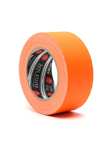 DGTAPE 2 inch x 30 Yard - Fluorescent Orange Gaffer Tape | Premium Grade Pro Gaffer Tape | 120Mesh...