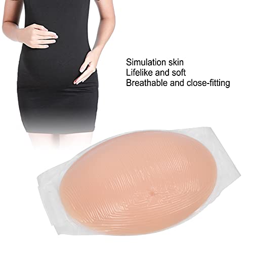Barriga Falsa de Silicone, Barriga Falsa Simulada de Gravidez Flexível Adequada para Dramatização de