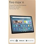 Amazon Fire Max 11 tablet (newest model) vivid 11” display, all-in-one for streaming, reading, and gaming, 14-hour battery life, optional stylus and keyboard, 64 GB, Gray