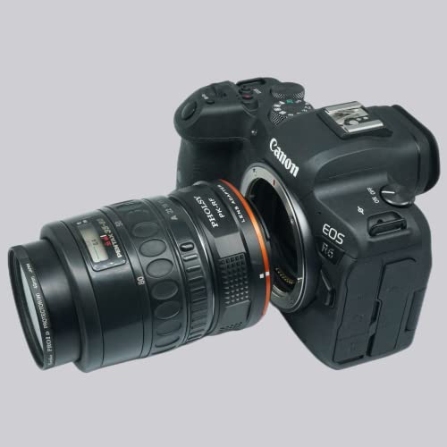 PHOLSY Lens Mount Adapter Compatible with Pentax K PK Lens to Canon EOS RF-Mount Camera Body for EOS R8, R50, R6 Mark II, R7 - Image 3