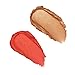 Revolution Beauty London- Blush & Highlight Stick- Coral Dew | Creamy, blendable matte blush | Highlighter to lift the cheeks | Add dimension & create shadows - 4.3 g