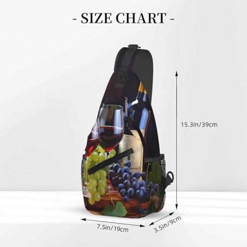 Mochila tipo sling negra para viaje y uso urbano miniatura 2