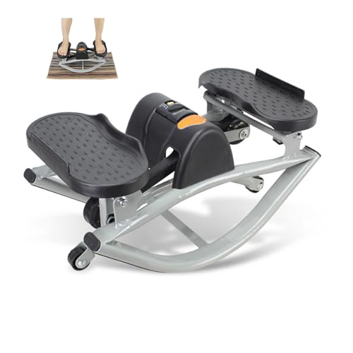 2026 New Exercise Stepper Side to Side, The Steppers for Exercise at Home for Unisex, Portable Compact Side-to-Side Steppers, Reps, Calories with Digital Display for Legs, Glutes, Abs (1PCS)