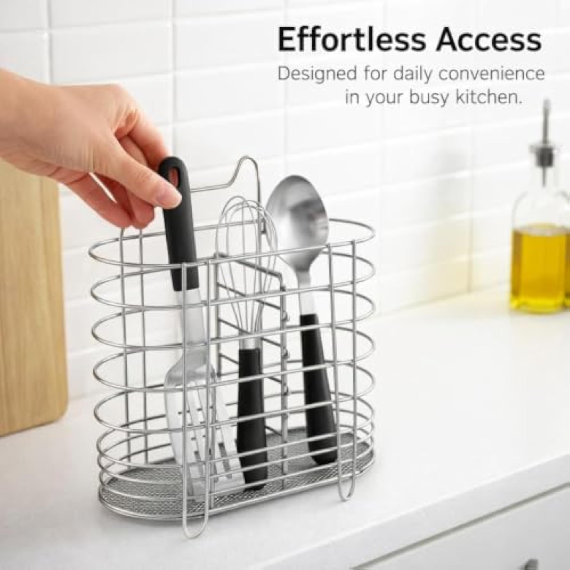 Stainless Steel Wall Mount Chopstick Holder