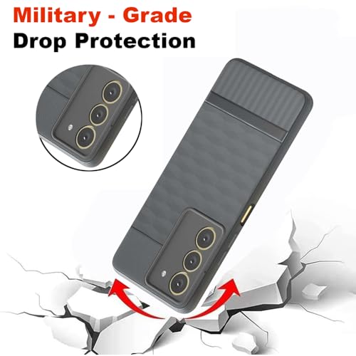 Image of Shockproof Case for Realme 14x 5G / P3x 5G / Narzo 80x 5G / 80 Lite 5G | Full Camera Protection | TPU Flexible Back Cover for Realme 14x 5G / P3x 5G / Narzo 80x 5G / 80 Lite 5G (Graphite Grey)