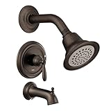 Moen T2153EPORB Brantford PosiTemp Tub and Shower Trim Kit without Valve, Oil-Rubbed Bronze