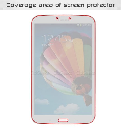 Citigeeks 3X Anti-Glare Premium Hd Screen Protector For Samsung Galaxy Tab 3 8" / 8 Inch Sm-T310 With Lifetime Replacement Warranty. Fingerprint Resistant. #TOP3