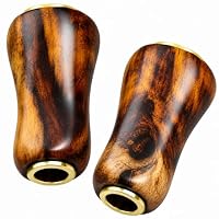 Amazon | 木製ノブ ウッドノブ パワーリールハンドルノブ シマノ