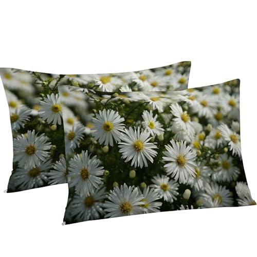 Parure de lit marguerite 200x200 en microfibres douces à fermeture éclair - 8
