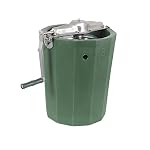 PREMIUM Large 8 qt. - Immergood Ice Cream Maker - Stainless Steel - Hand Crank - Image 4