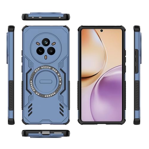 Oppo Realme 14 Pro 5G(CO)Ή t{fBϏՌn[h^\bhT|[gCX[dP[X(Blue)