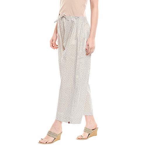Image of BIBA Womens Printed Palazzos