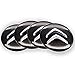 YXHMRFR 4 Pcs Autocollants d'insigne de Jantes de Pneu de Couverture de Centre de Roue de Voiture, pour Citroen-Logo 65MM Accessoires d'emblème de décoration de Pneu Automatique